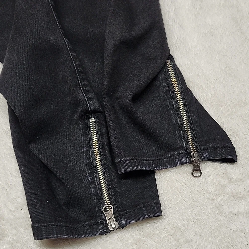 Torrid Bombshell Super Soft Skinny Leg High-Rise Black Jean Cropped Plus Sz 30R - Picture 10 of 10